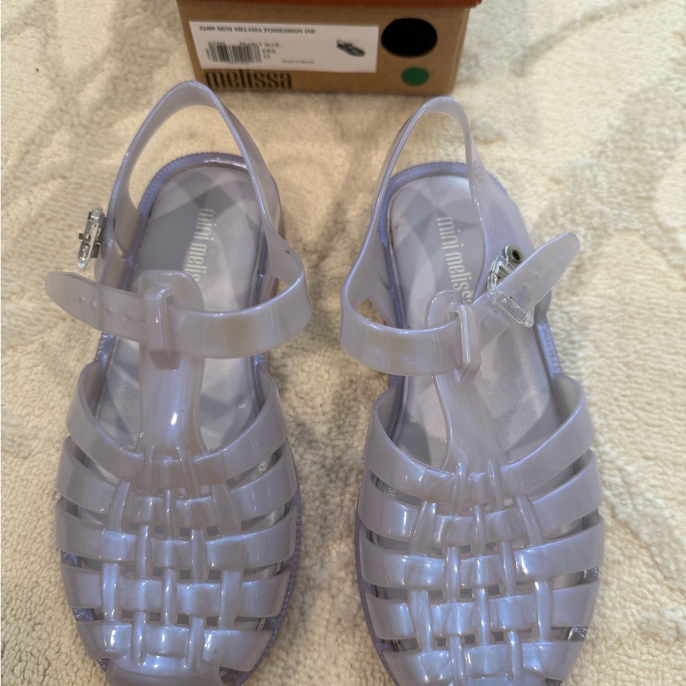 Mini Melissa Girls Possession Jelly Sandals